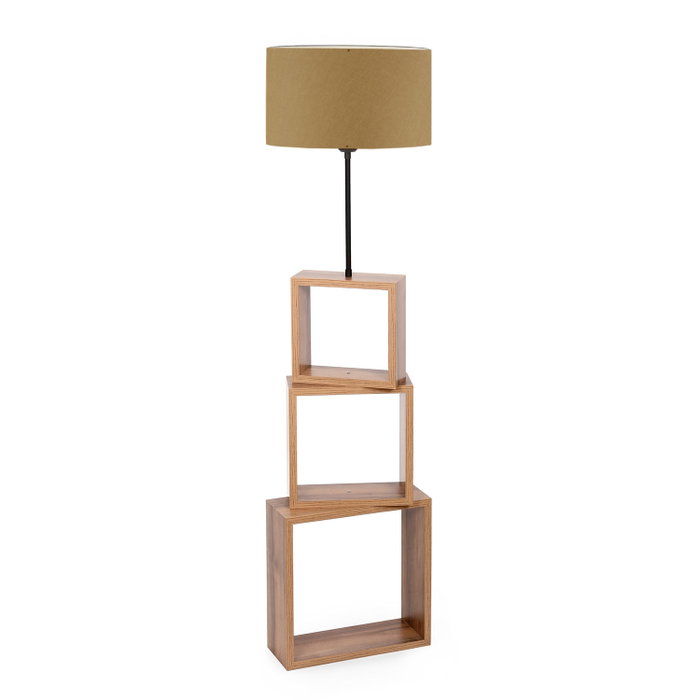 Opviq Lámpara de Pie de Madera Marrón Claro AYD - 2902 Opviq Lámpara de Pie de Madera Marrón Claro AYD - 2902